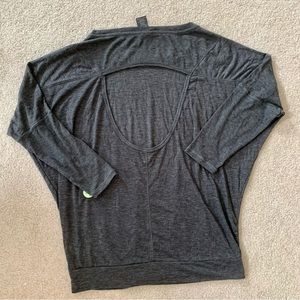 NWT Ebony Heather Gray C9 Champion Training Shirt